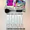 Beauty Seminar w/ tips from Celebrity MUA @PrettynPinkPro & Fashion stylist @FashionableMeds